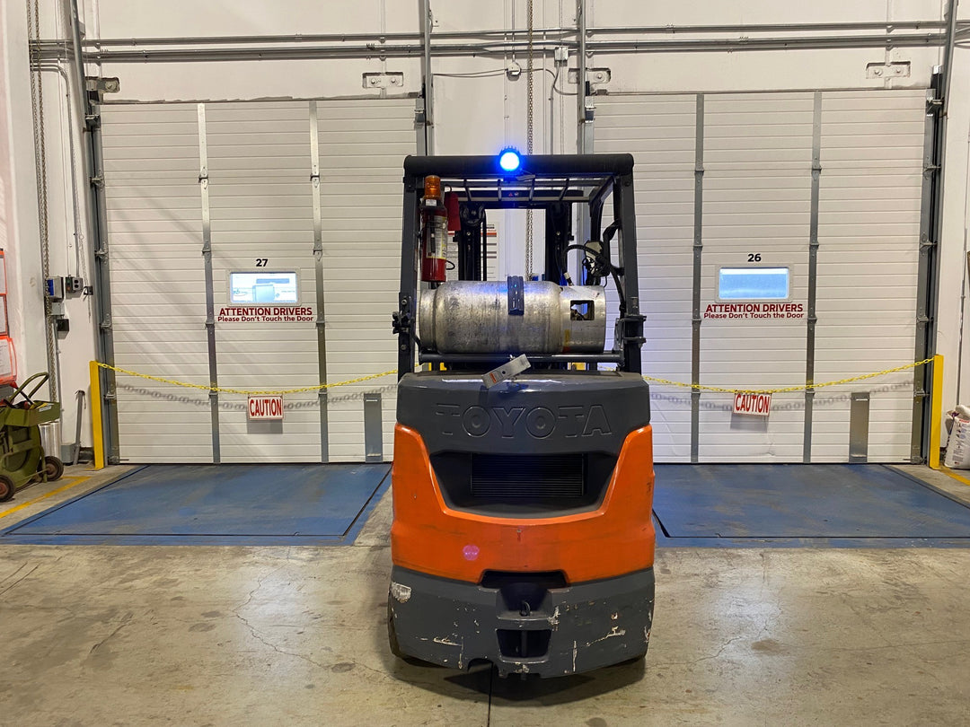 Used forklift for sale in Ajax | 2021 TOYOTA 5,000 LB IC Cushion Forklift | Model: 8FGCU25