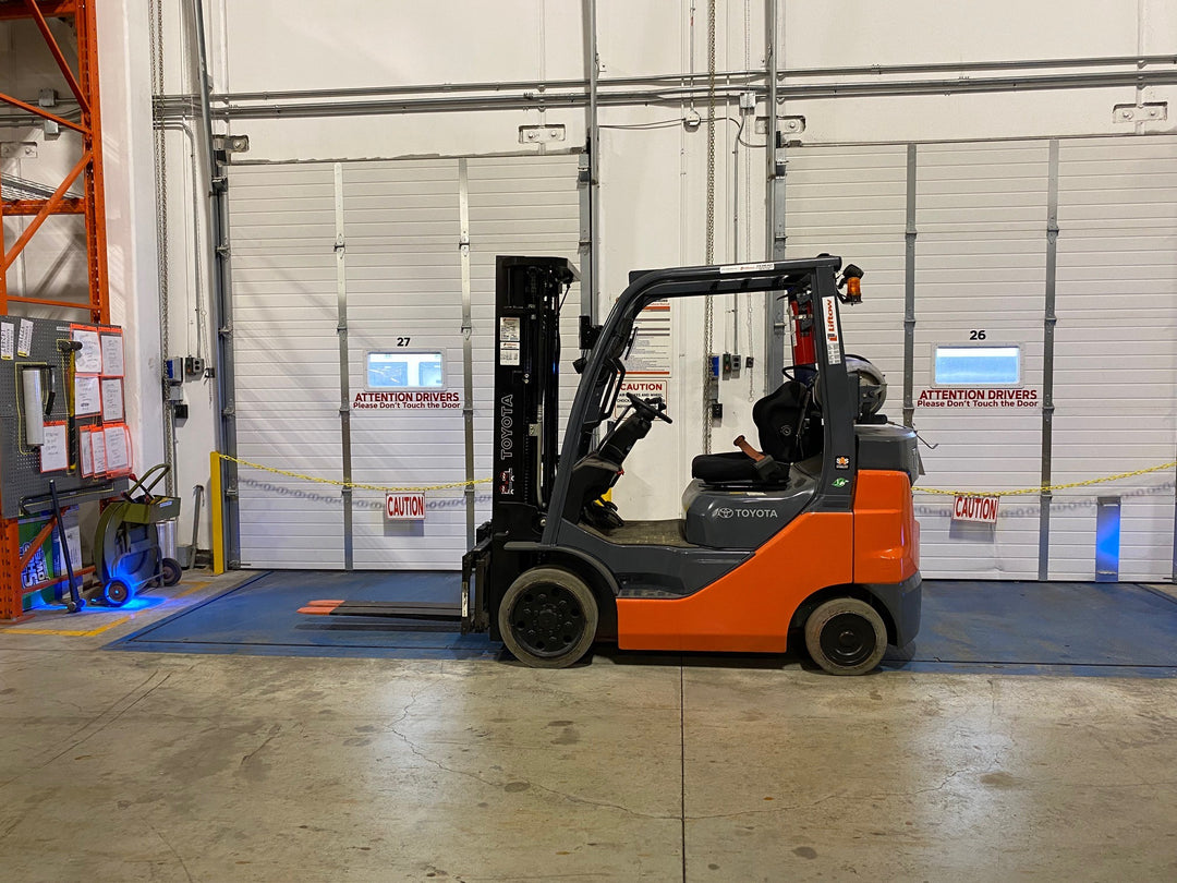 Used forklift for sale in Ajax | 2021 TOYOTA 5,000 LB IC Cushion Forklift | Model: 8FGCU25