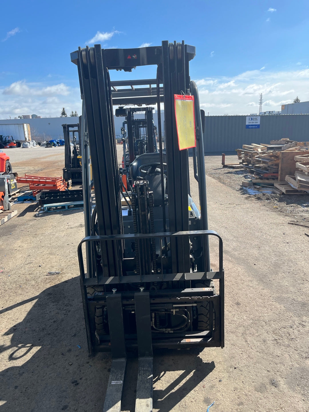 Used forklift for sale in Kitchener | 2022 TOYOTA 4,000 LB 3-Wheel Electric Forklift | Model: 8FBE20U