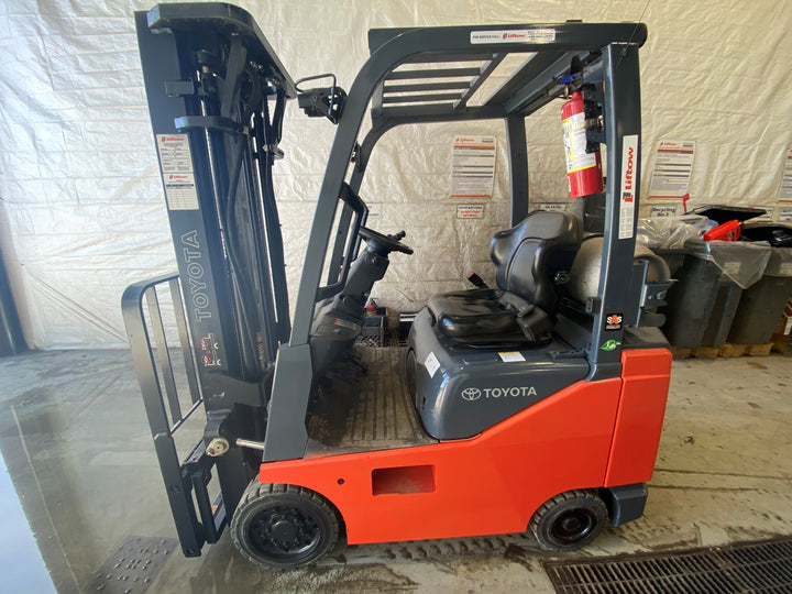 Used forklift for sale in Barrie | 2021 TOYOTA 3,500 LB IC Cushion Forklift | Model: 8FGCU18