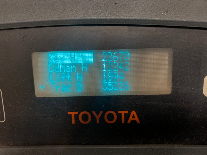 Used forklift for sale in Toronto | 2017 TOYOTA 3,500 LB Electric Reach Truck | Model: 9BR182S211