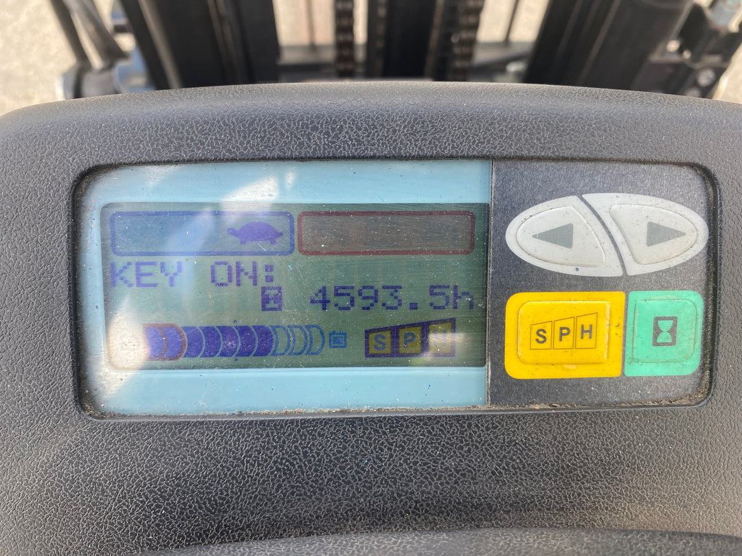 Used forklift for sale in Kitchener | 2018 TOYOTA 8,000 LB Electric Cushion Forklift | Model: 7FBCU35