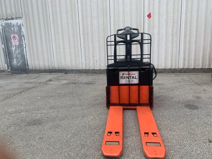 Used forklift for sale in Toronto | 2020 TOYOTA 6,000 LB Electric Walkie Rider Pallet Truck | Model: 8HBE30