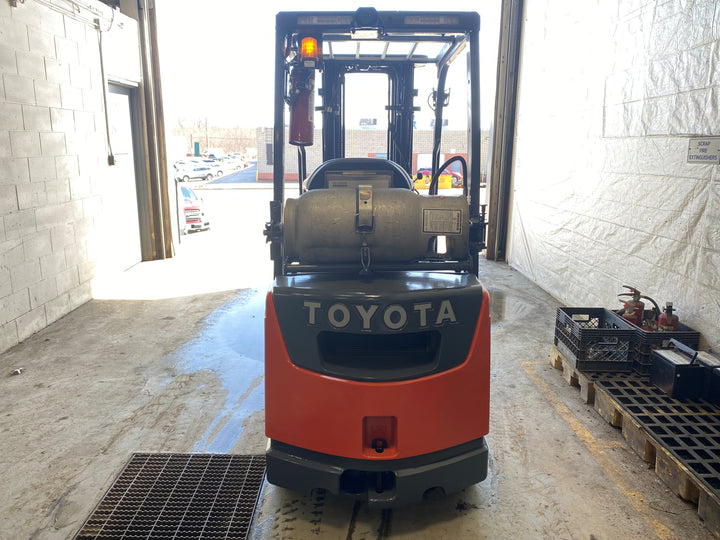 Used forklift for sale in Barrie | 2021 TOYOTA 3,500 LB IC Cushion Forklift | Model: 8FGCU18