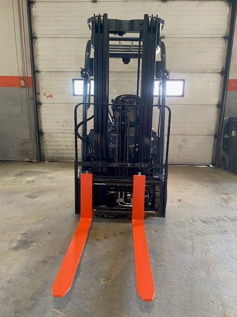 Used forklift for sale in Dartmouth | 2021 TOYOTA 4,000 LB 3-Wheel Electric Forklift | Model: 8FBE20U