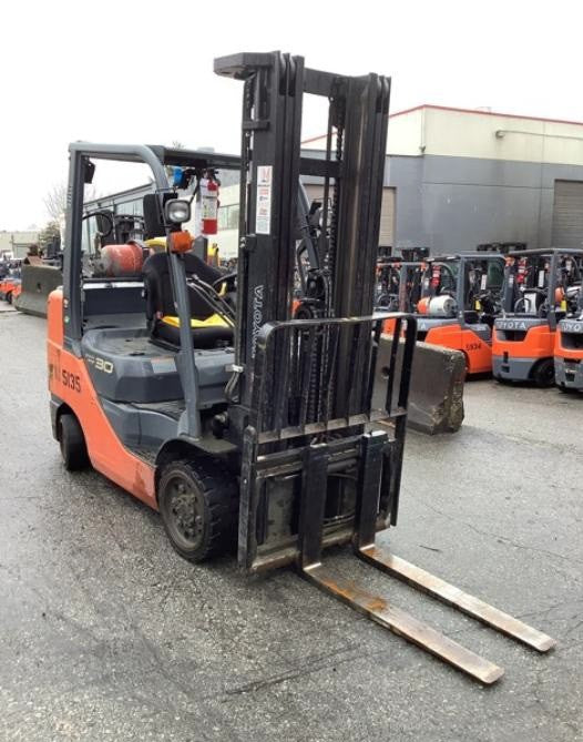 Used forklift for sale in Kamloops | 2017 Toyota  | Model: 8FGCU30