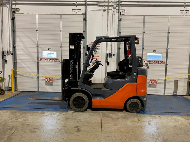 Used forklift for sale in Ajax | 2021 TOYOTA 5,000 LB IC Cushion Forklift | Model: 8FGCU25