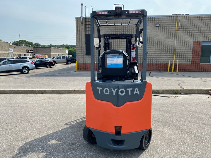 Used forklift for sale in Barrie | 2019 TOYOTA 5,000 LB Electric Cushion Forklift | Model: 8FBCU25