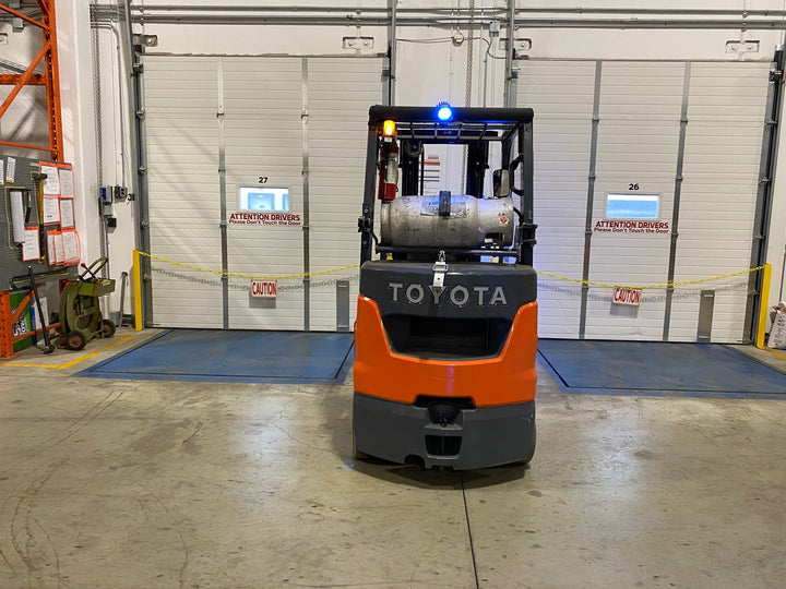 Used forklift for sale in Ajax | 2021 TOYOTA 5,000 LB IC Cushion Forklift | Model: 8FGCU25