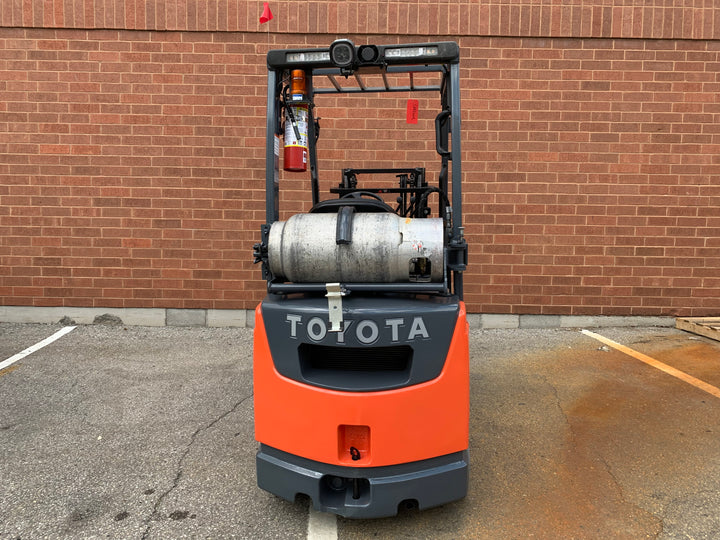 Used forklift for sale in Toronto | 2020 TOYOTA 3,000 LB IC Cushion Forklift | Model: 8FGCU15