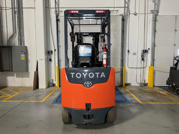 Used forklift for sale in Ajax | 2019 TOYOTA 5,000 LB Electric Cushion Forklift Longbox | Model: 8FBCHU25