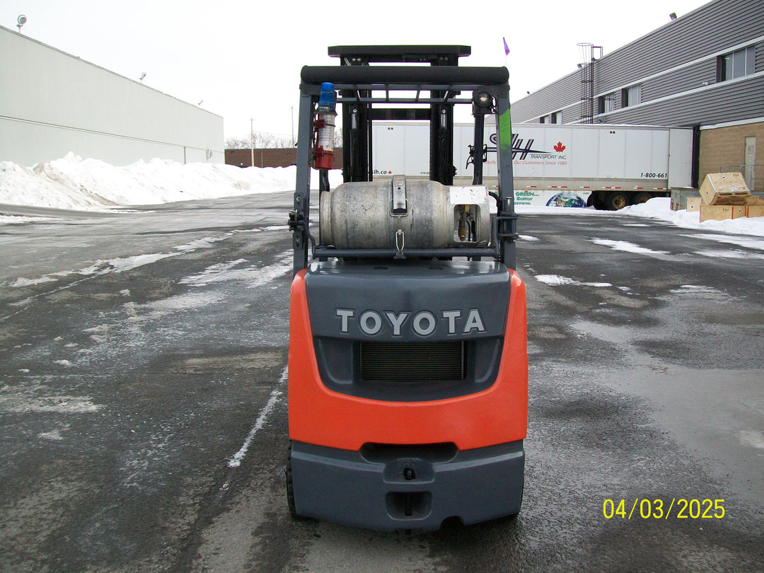 Used forklift for sale in Boucherville | 2019 TOYOTA 6,000 LB IC Cushion Forklift | Model: 8FGCU30