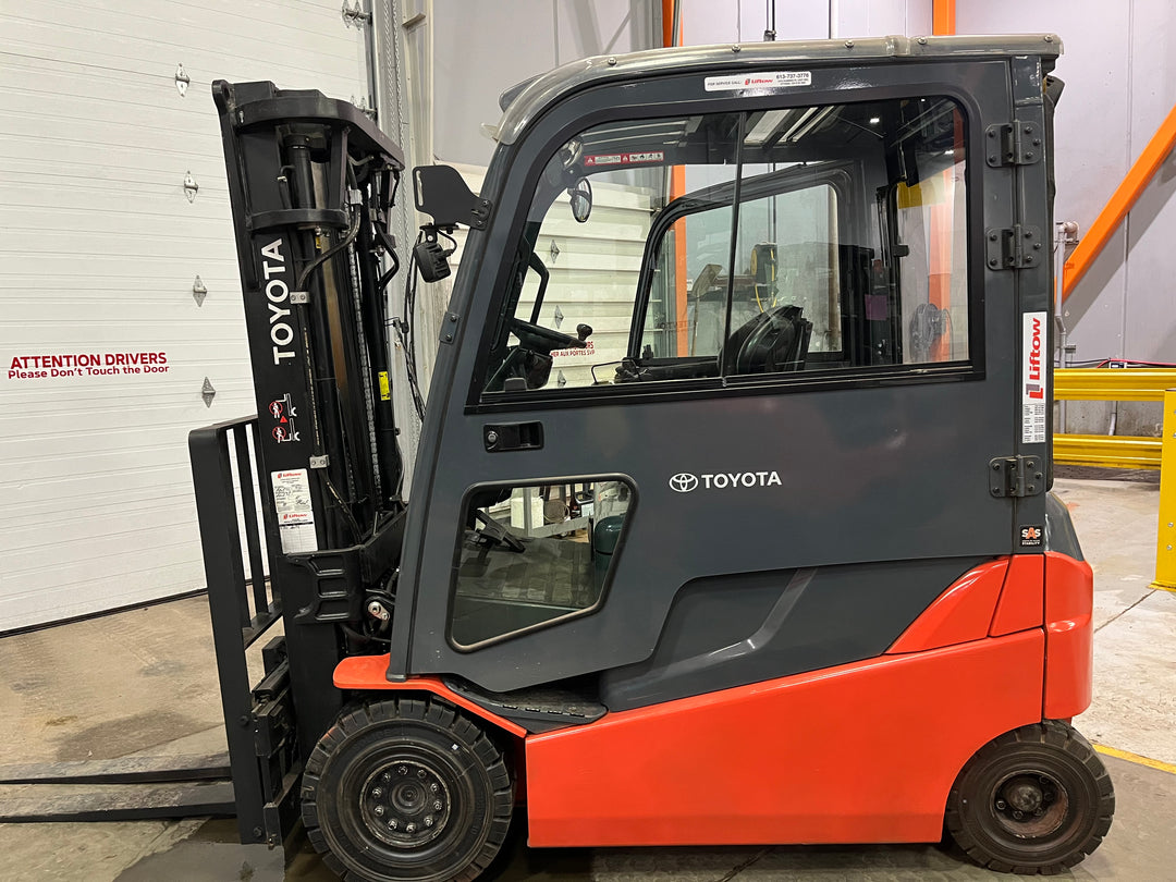 Used forklift for sale in Ottawa | 2018 TOYOTA 5,000 LB Electric Pneumatic Forklift | Model: 05-8FBM25T