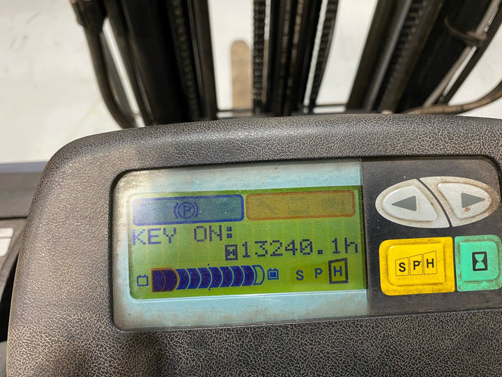 Used forklift for sale in Barrie | 2014 TOYOTA 3,500 LB Electric Cushion Forklift | Model: 7FBCU18