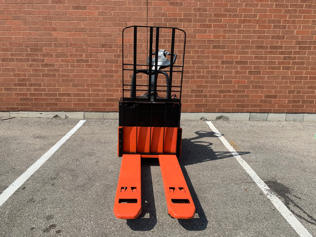 Used forklift for sale in Toronto | 2020 TOYOTA 6,000 LB Electric Walkie Rider Pallet Truck | Model: 8HBE30