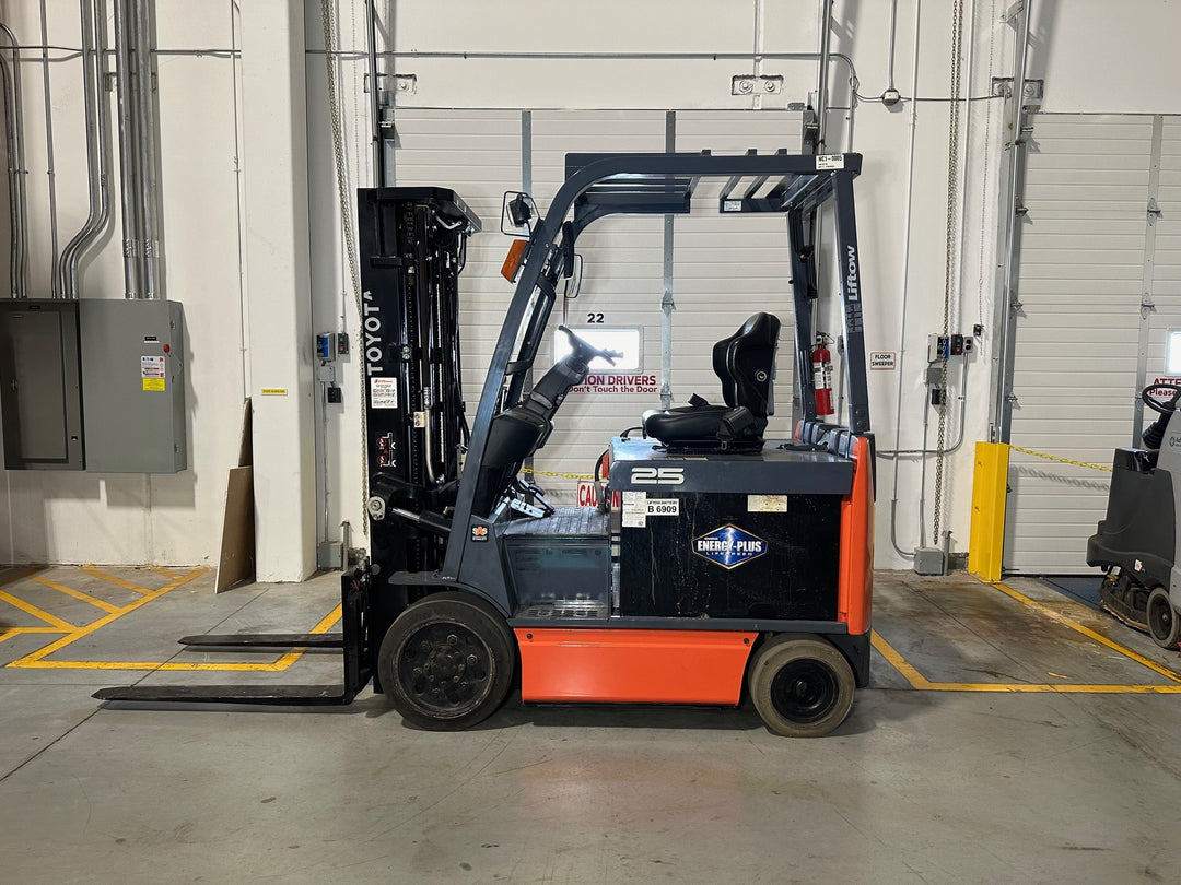 Used forklift for sale in Ajax | 2019 TOYOTA 5,000 LB Electric Cushion Forklift Longbox | Model: 8FBCHU25