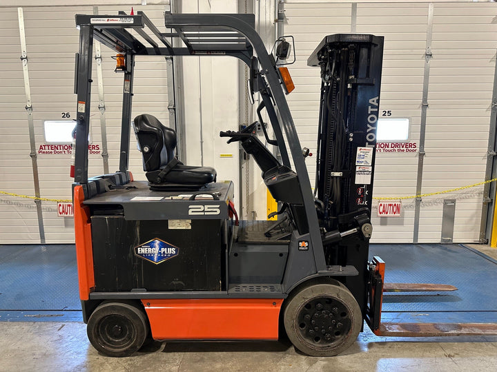 Used forklift for sale in Ajax | 2019 TOYOTA 5,000 LB Electric Cushion Forklift Longbox | Model: 8FBCHU25