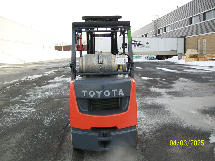 Used forklift for sale in Boucherville | 2019 TOYOTA 6,000 LB IC Cushion Forklift | Model: 8FGCU30