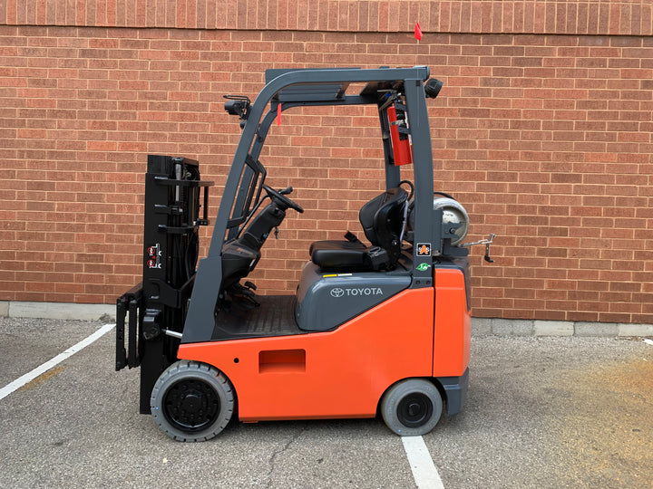 Used forklift for sale in Toronto | 2020 TOYOTA 3,000 LB IC Cushion Forklift | Model: 8FGCU15