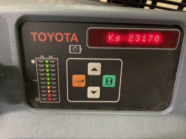 Used forklift for sale in London | 2014 TOYOTA 3,500 LB Electric Reach Truck | Model: 8BR183M240