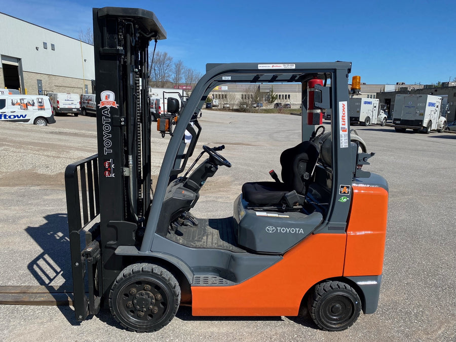 Used forklift for sale in Barrie | 2018 TOYOTA 6,000 LB IC Cushion Forklift | Model: 8FGCU30