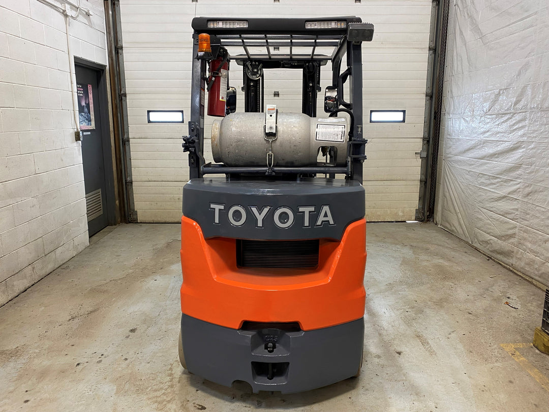 Used forklift for sale in Barrie | 2021 TOYOTA 5,000 LB IC Cushion Forklift | Model: 8FGCU25