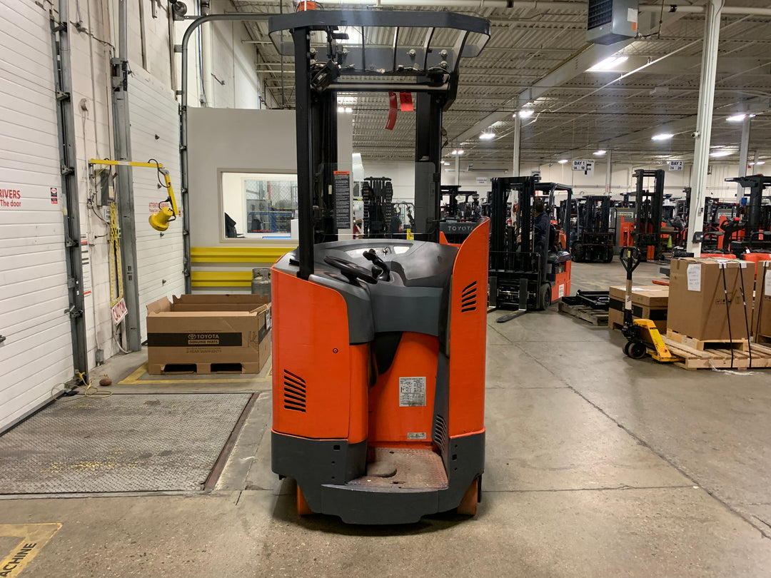 Used forklift for sale in Toronto | 2017 TOYOTA 3,500 LB Electric Reach Truck | Model: 9BR182S211