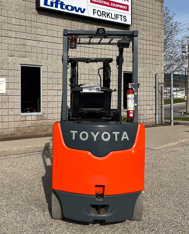Used forklift for sale in Kitchener | 2011 TOYOTA 6,000 LB Electric Cushion Forklift | Model: 8FBCU30