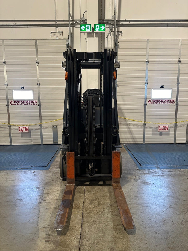 Used forklift for sale in Ajax | 2019 TOYOTA 5,000 LB Electric Cushion Forklift Longbox | Model: 8FBCHU25