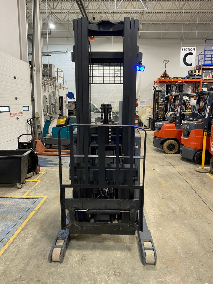 Used forklift for sale in Barrie | 2014 TOYOTA 3,500 LB Electric Reach Truck | Model: 8BR182M240