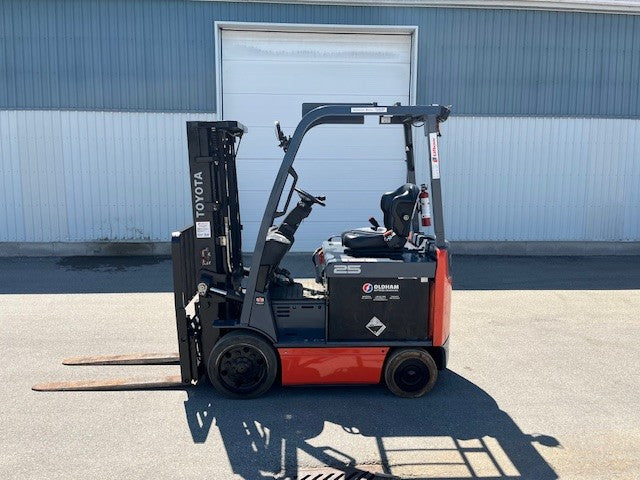 Used forklift for sale in London | 2020 TOYOTA 5,000 LB Electric Cushion Forklift | Model: 8FBCU25