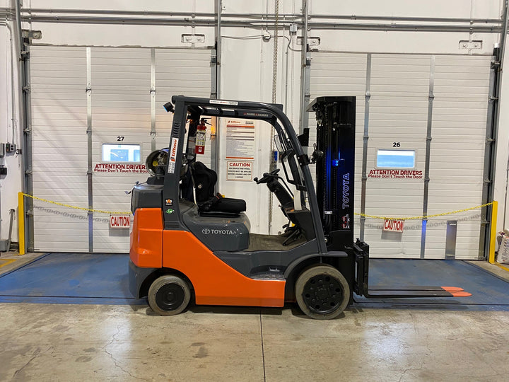Used forklift for sale in Ajax | 2021 TOYOTA 5,000 LB IC Cushion Forklift | Model: 8FGCU25