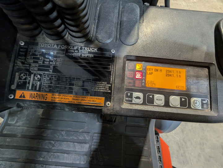 Used forklift for sale in Moncton | 2020 TOYOTA 5,000 LB IC Pneumatic Forklift | Model: 8FGU25