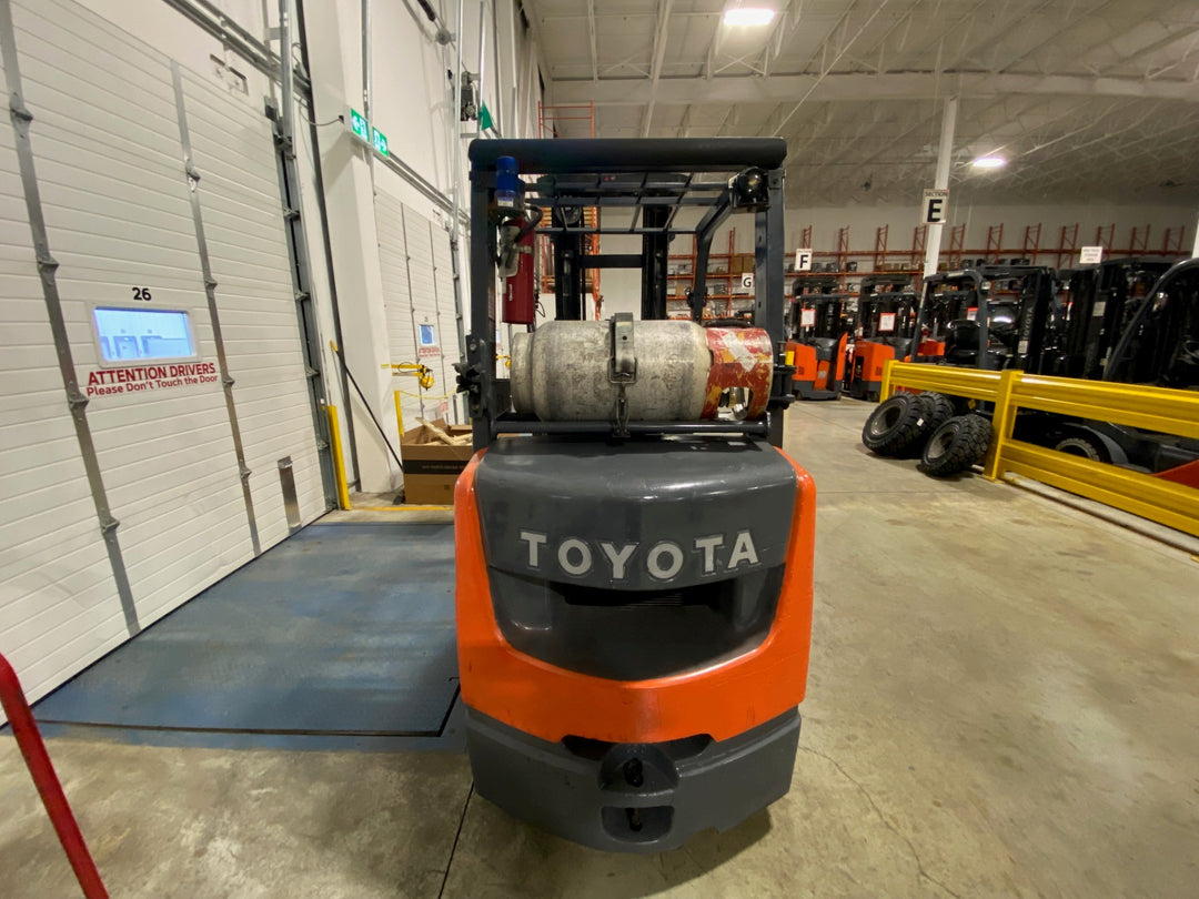Used forklift for sale in Ajax | 2019 TOYOTA 6,000 LB IC Cushion Forklift | Model: 8FGCU30