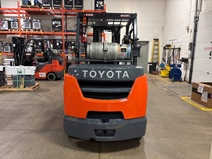 Used forklift for sale in Toronto | 2019 TOYOTA 12,000 LB IC Cushion Forklift | Model: 8FGC55U