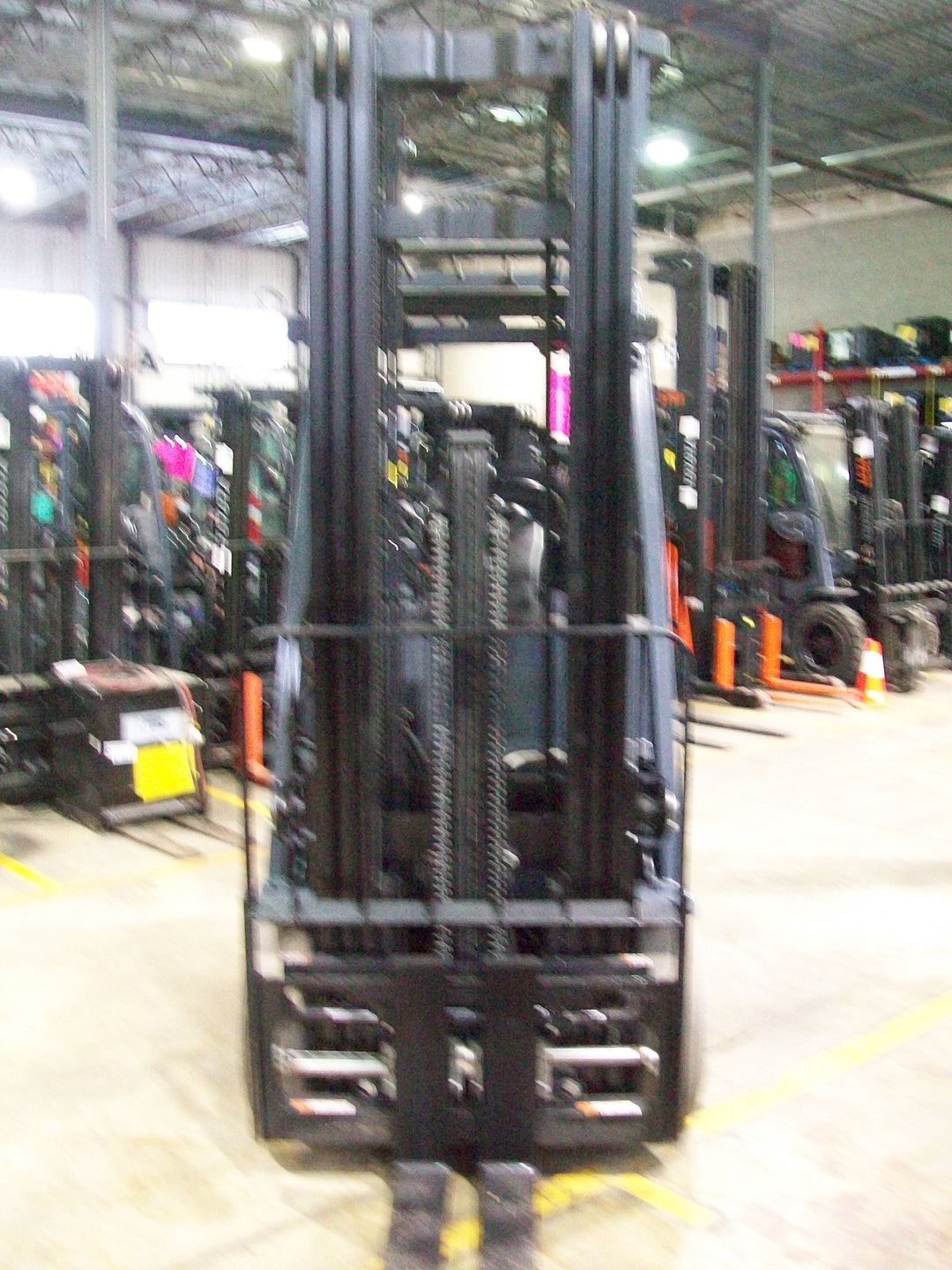 Used forklift for sale in Boucherville | 2018 TOYOTA 5000 LB Electric Cushion Forklift | Model: 8FBCU25