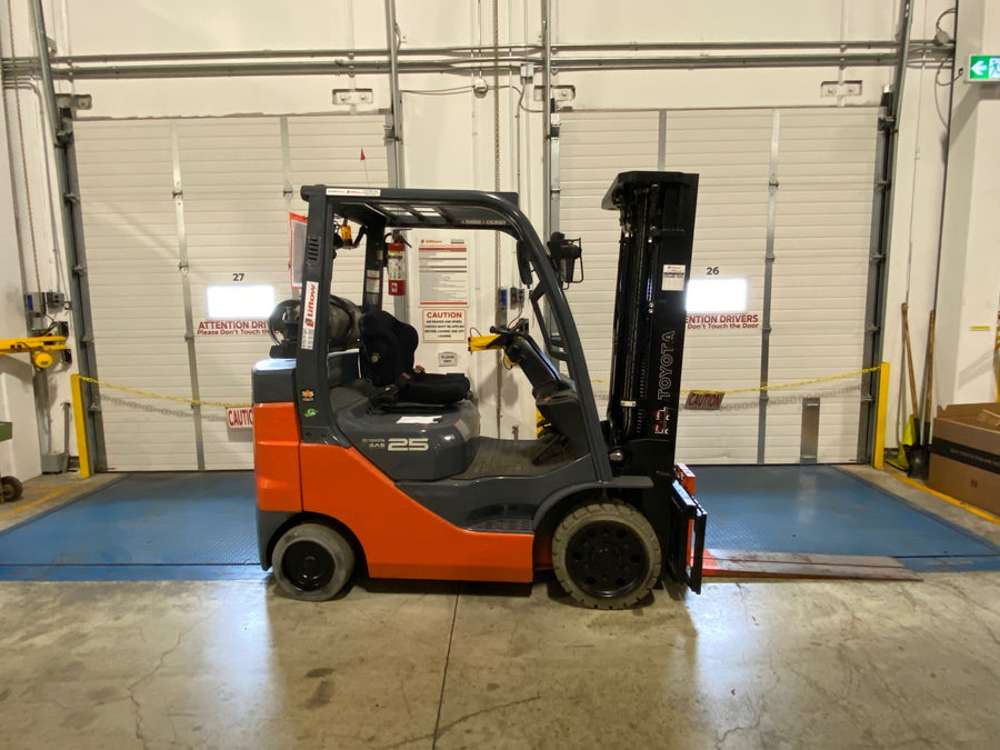 Used forklift for sale in Vaughan | 2020 TOYOTA 5,000 LB IC Cushion Forklift | Model: 8FGCU25