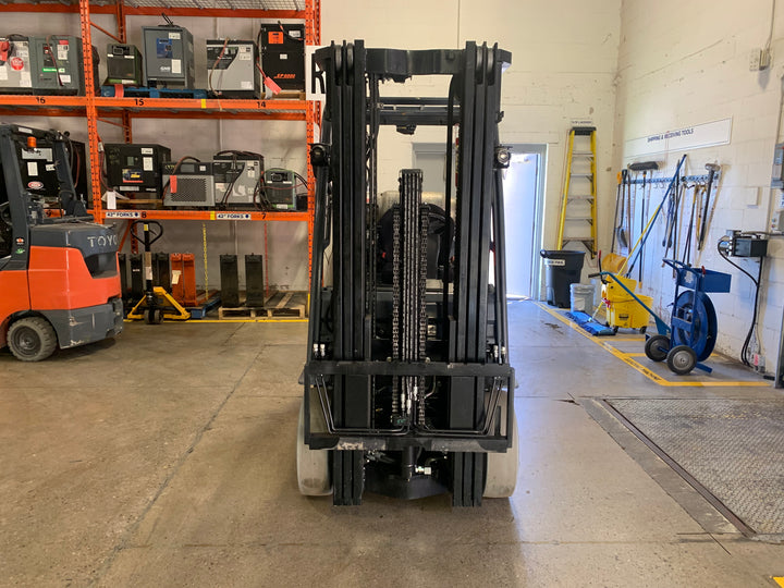 Used forklift for sale in Toronto | 2021 TOYOTA 5000 LB IC Cushion Forklift | Model: 8FGCU25
