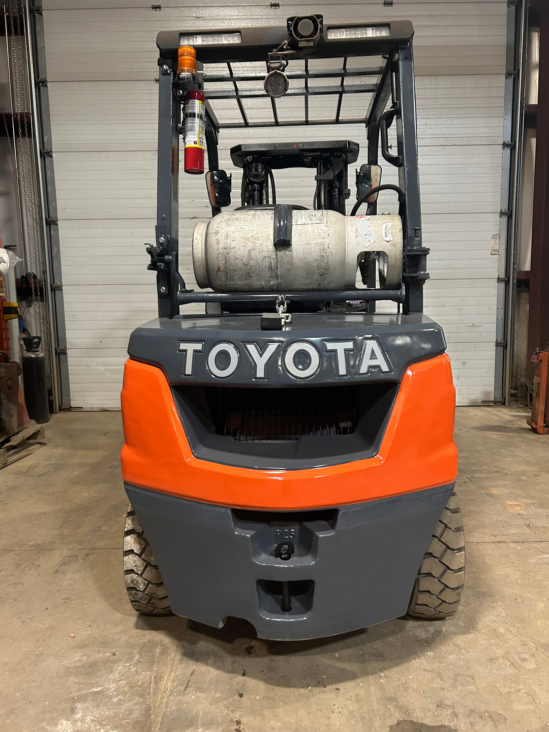 Used forklift for sale in Moncton | 2021 TOYOTA 5,000 LB IC Pneumatic Forklift | Model: 8FGU25