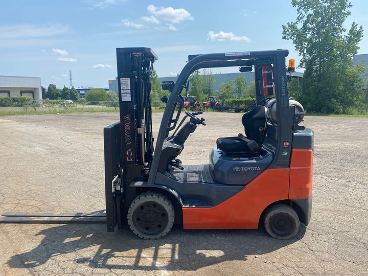 Used forklift for sale in Kitchener | 2021 TOYOTA 5,000 LB IC Cushion Forklift | Model: 8FGCU25