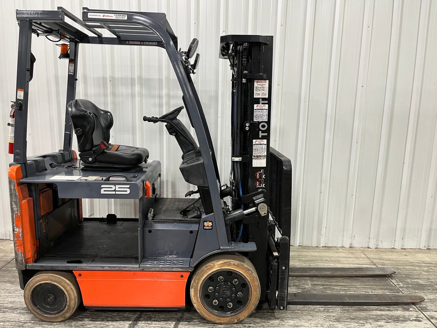 Used forklift for sale in London | 2022 TOYOTA 5000 LB Electric Cushion Forklift | Model: 8FBCU25