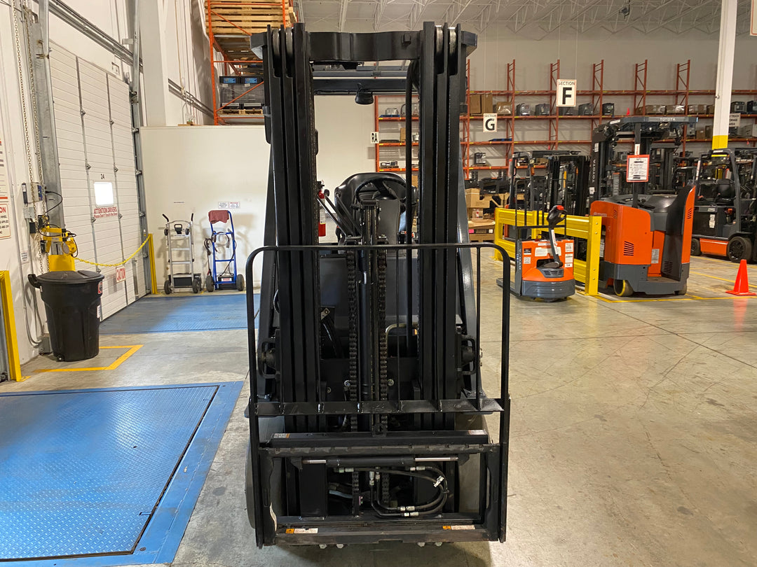Used forklift for sale in Ajax | 2021 TOYOTA 5000 LB Electric Cushion Forklift | Model: 8FBCU25