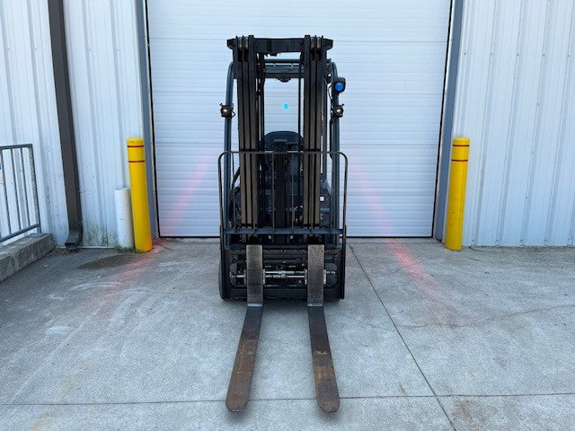 Used forklift for sale in London | 2022 TOYOTA 4,000 LB 3-Wheel Electric Forklift | Model: 8FBE20U