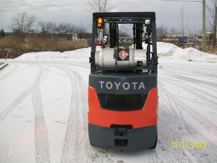 Used forklift for sale in Quebec | 2021 TOYOTA 5,000 LB IC Cushion Forklift | Model: 8FGCU25