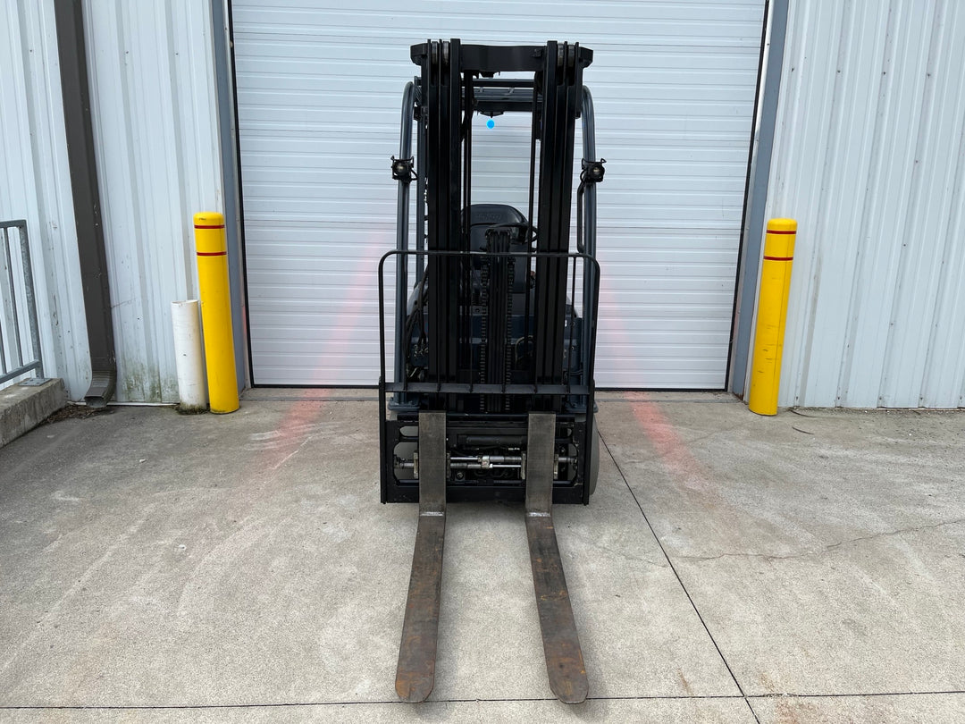 Used forklift for sale in London | 2022 TOYOTA 4,000 LB 3-Wheel Electric Forklift | Model: 8FBE20U