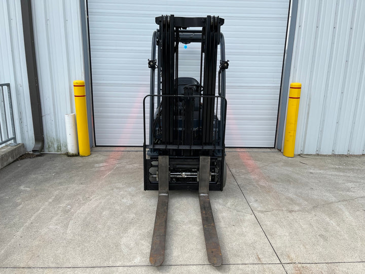 Used forklift for sale in London | 2022 TOYOTA 4,000 LB 3-Wheel Electric Forklift | Model: 8FBE20U