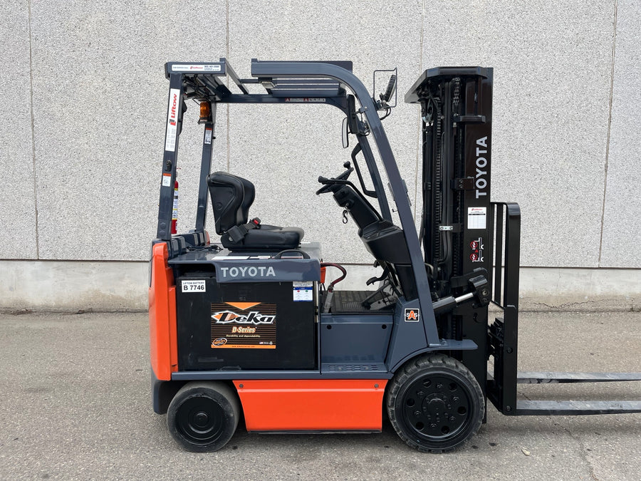 Used forklift for sale in Vaughan | 2019 TOYOTA 5000 LB Electric Cushion Forklift | Model: 8FBCU25