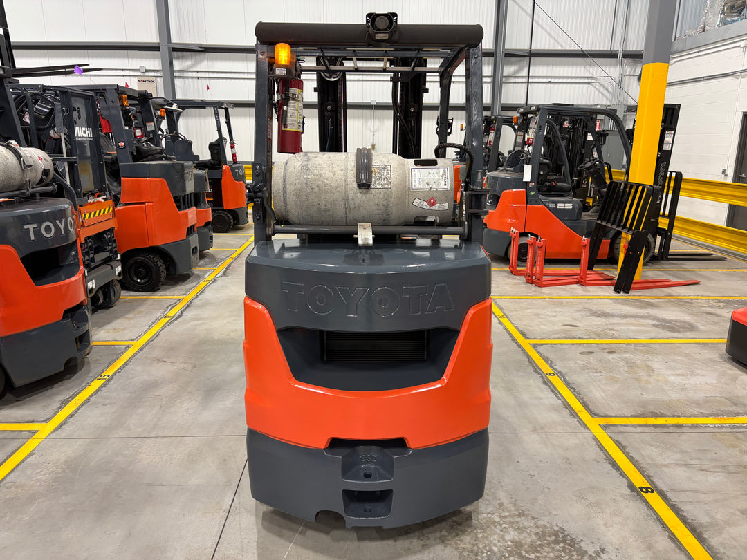 Used forklift for sale in Hamilton | 2021 TOYOTA 6,500 LB IC Cushion Forklift | Model: 8FGCU32