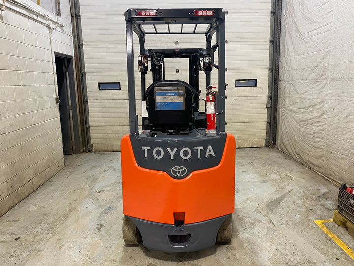 Used forklift for sale in Barrie | 2021 TOYOTA 5000 LB Electric Cushion Forklift | Model: 8FBCU25