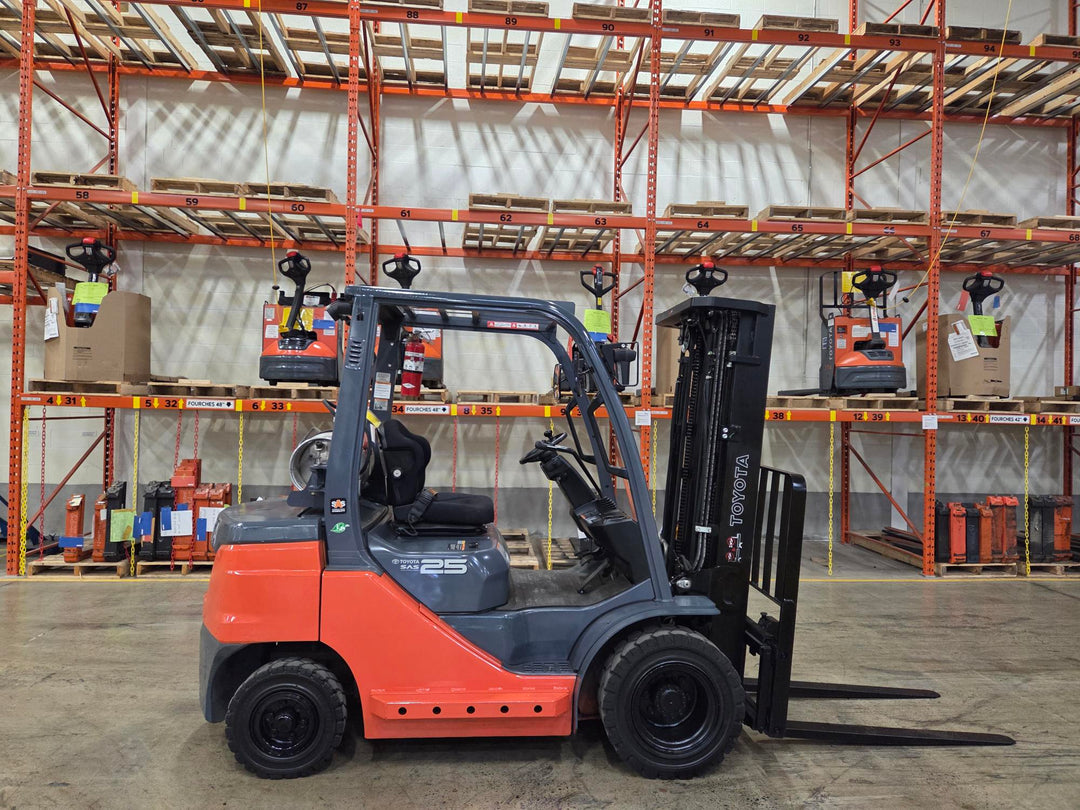 Used forklift for sale in Lachine | 2020 TOYOTA 5,000 LB IC Pneumatic Forklift | Model: 8FGU25